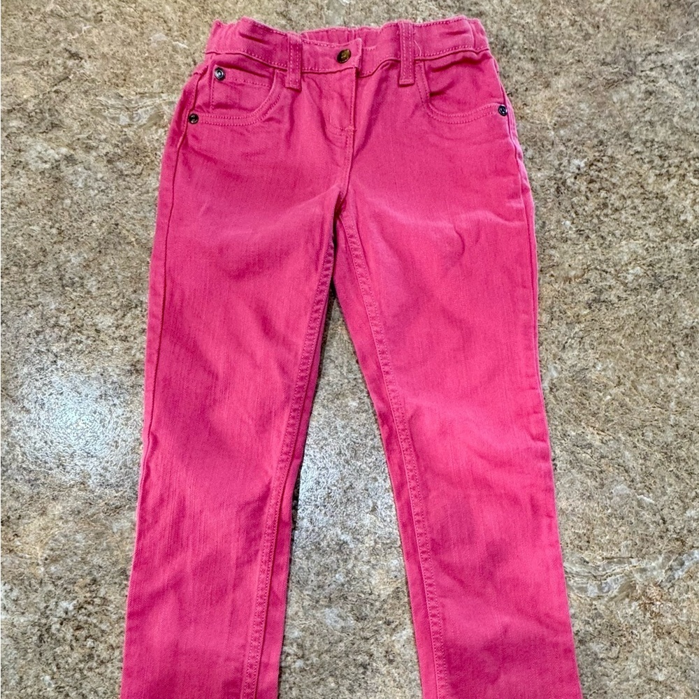 Hanna Andersson Girls Straight-Leg Pants - Size 130 (US 8)